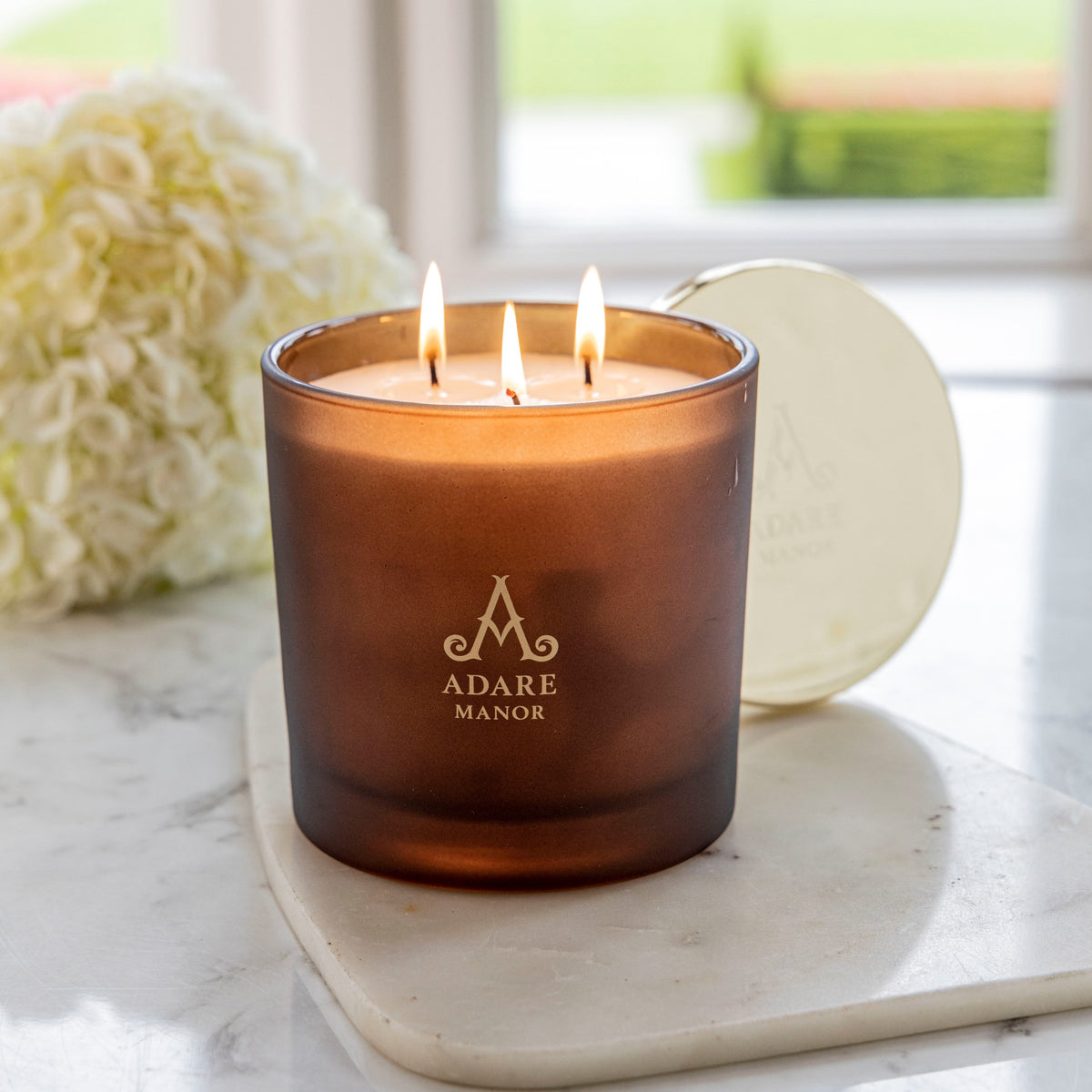 Brown 3-Wick Signature Scent Candle