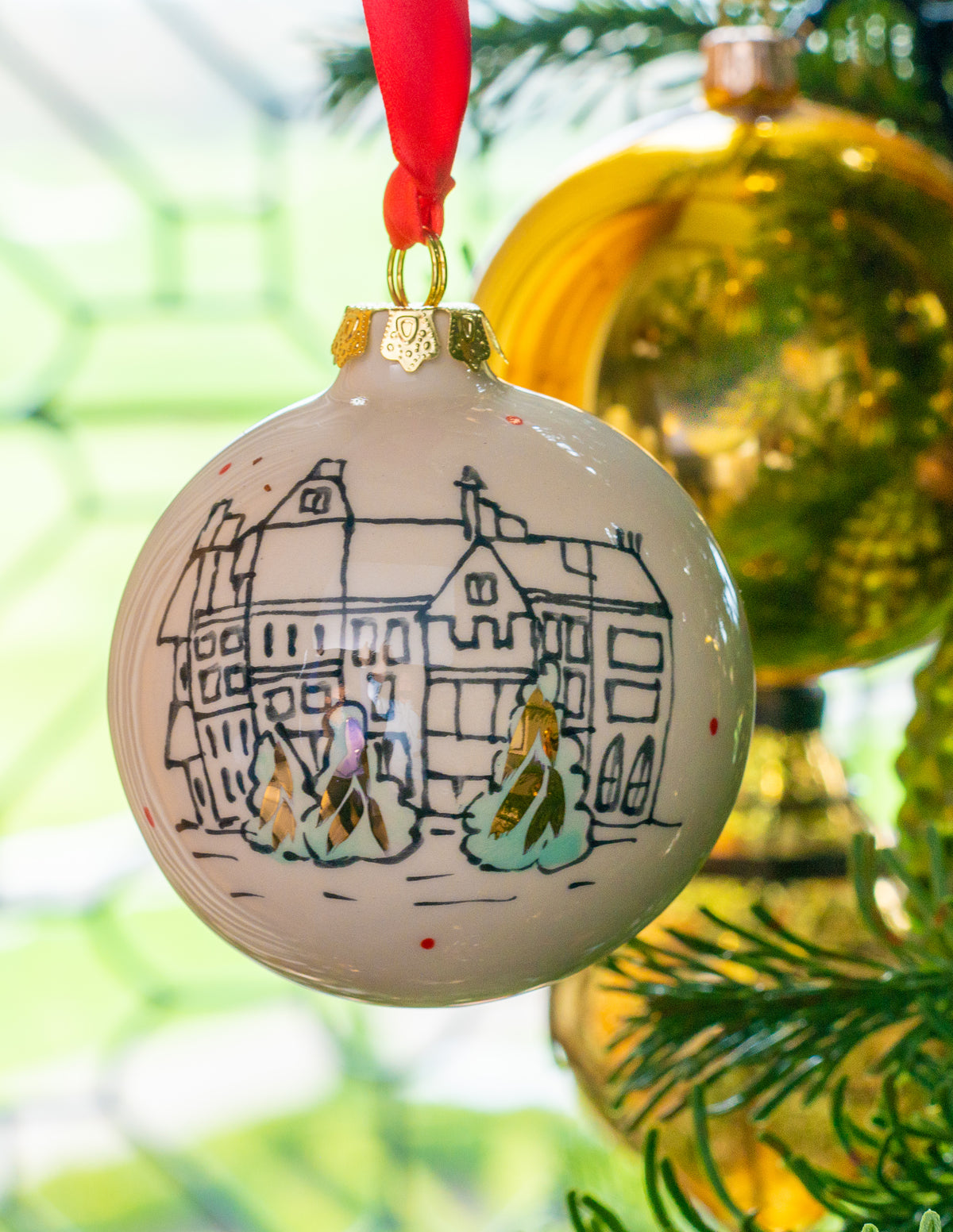 Hand Crafted Adare Manor Bauble