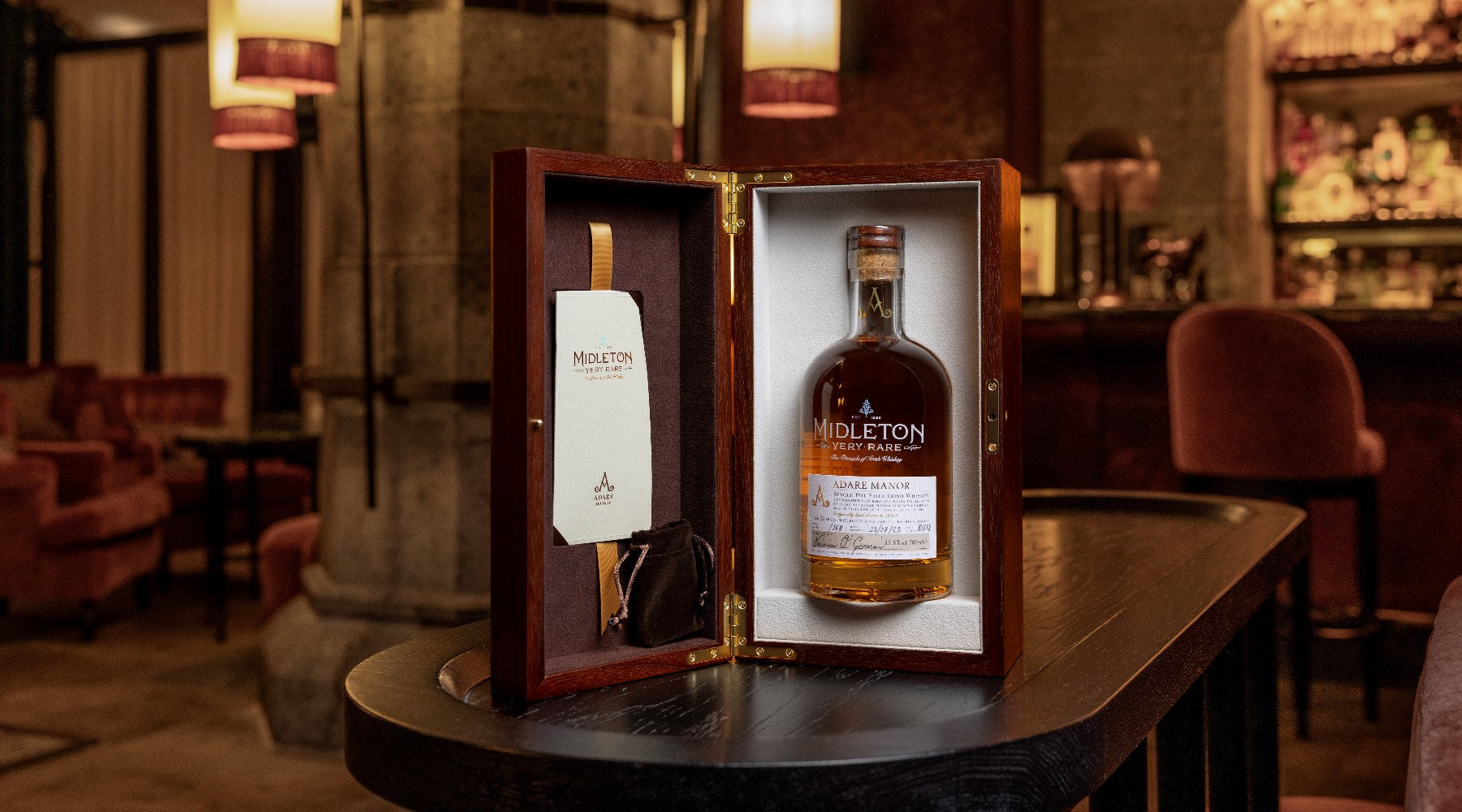 Adare Manor Midleton Very Rare Single Cask — the fifth exceptional release in its long-term partnership with Midleton Distillery — is now available