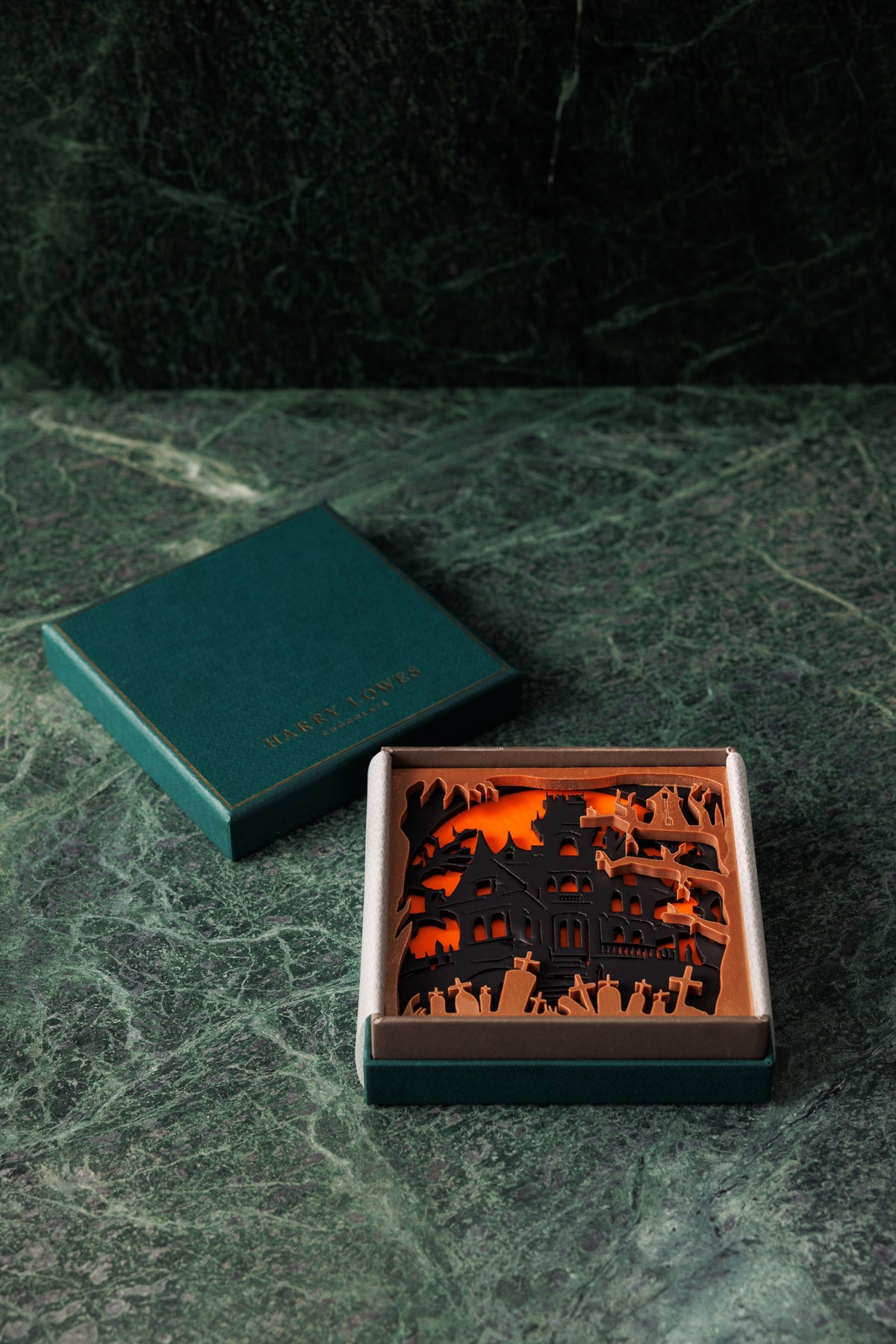 Harry Lowes - Handmade Halloween Chocolate Bar