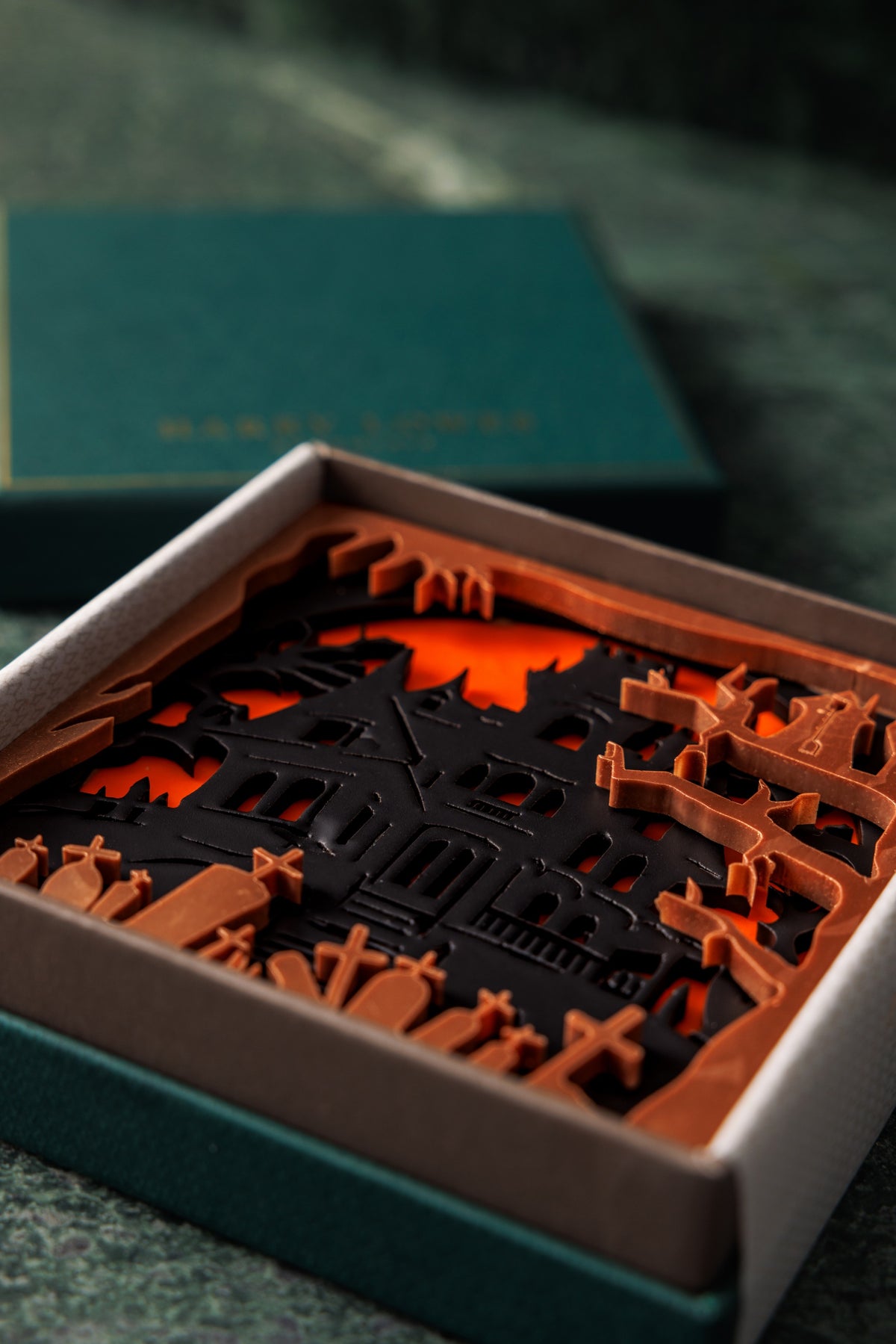 Harry Lowes - Handmade Halloween Chocolate Bar