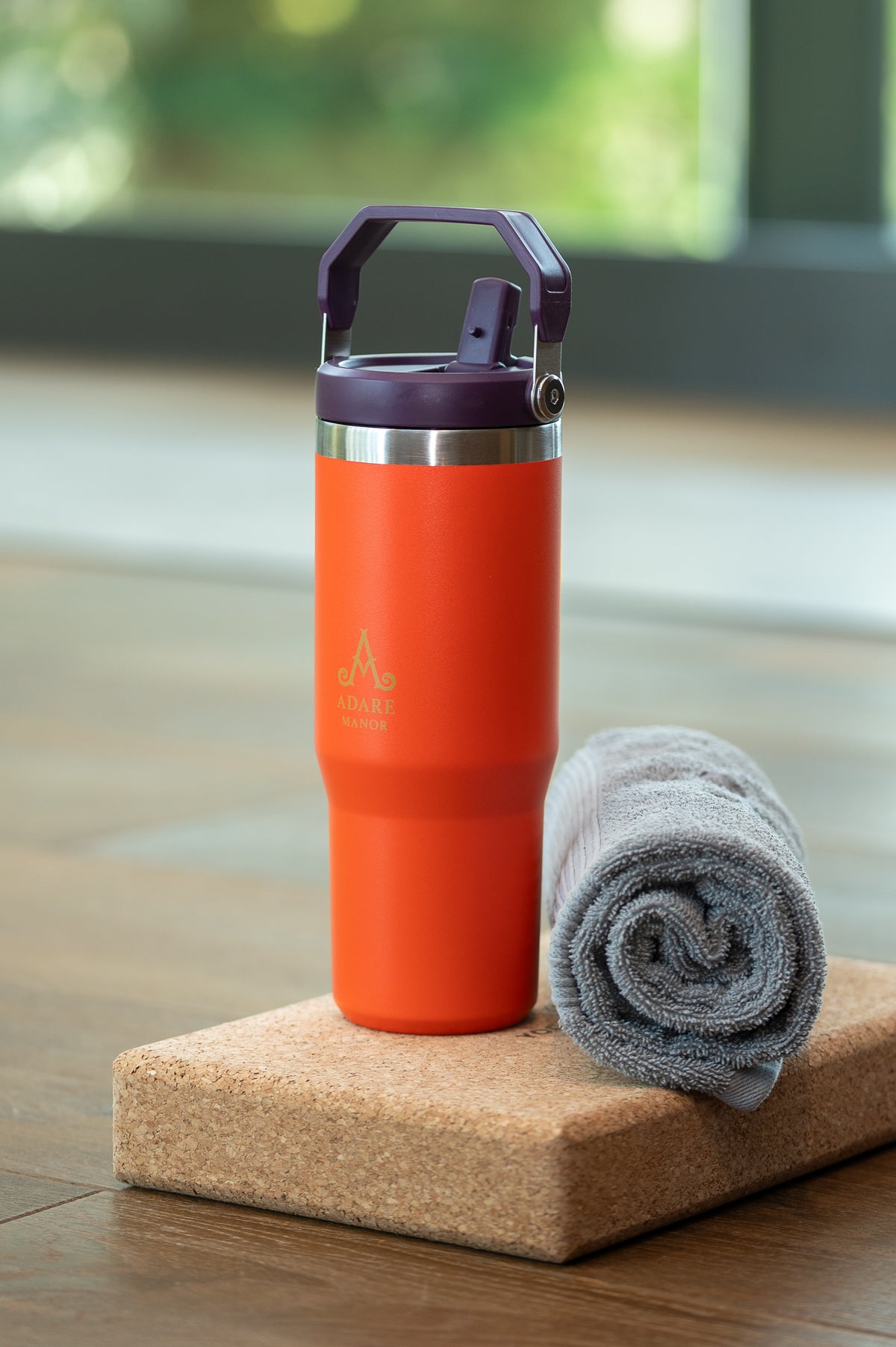 Adare Manor- Stanley IceFlow Flip Straw Tumbler Plum