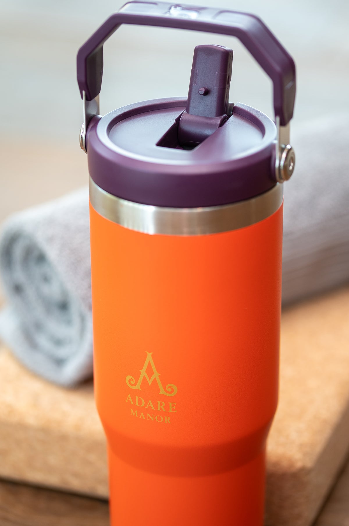Adare Manor- Stanley IceFlow Flip Straw Tumbler Plum