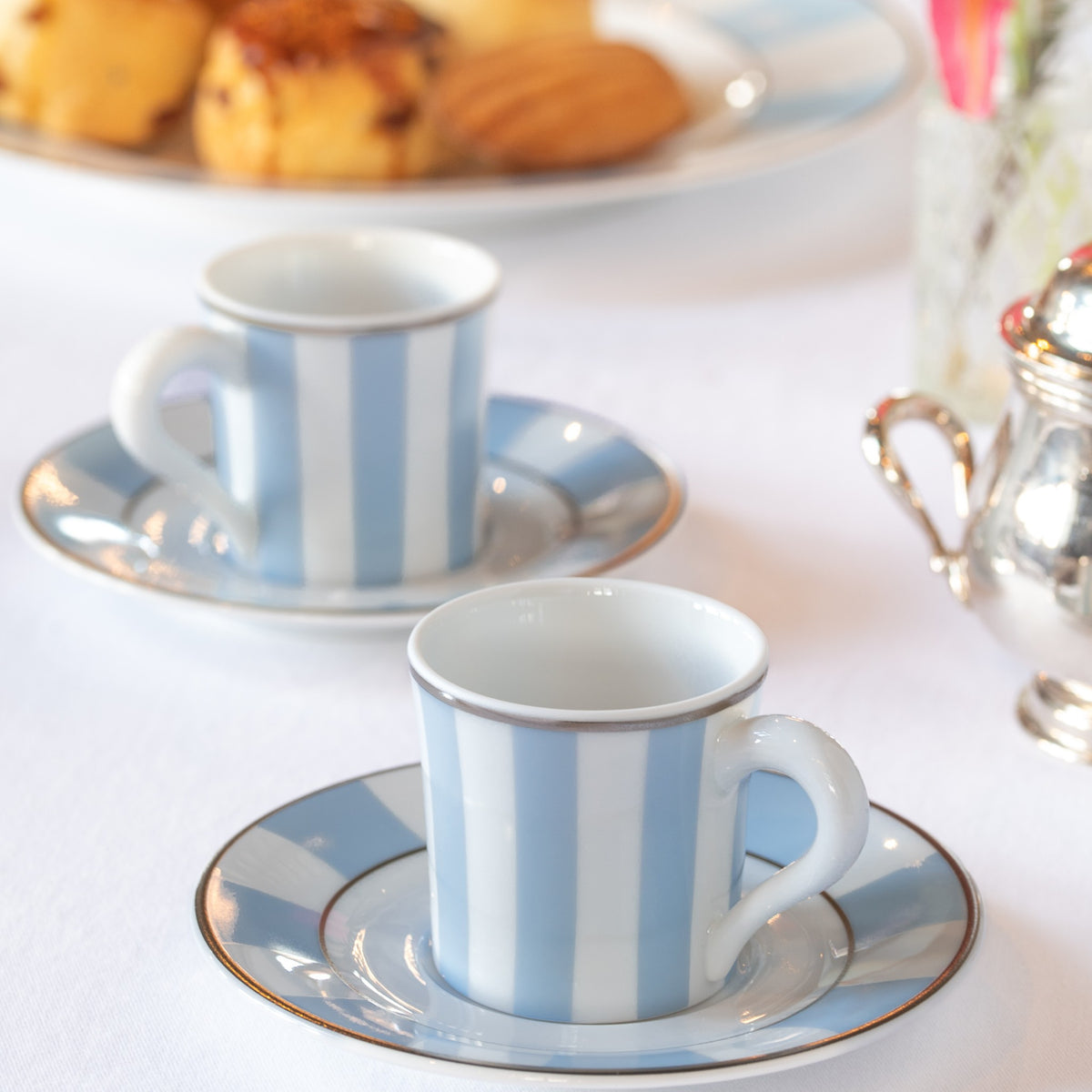 Bernardaud Two Piece Espresso Cup and Saucer Gift Set