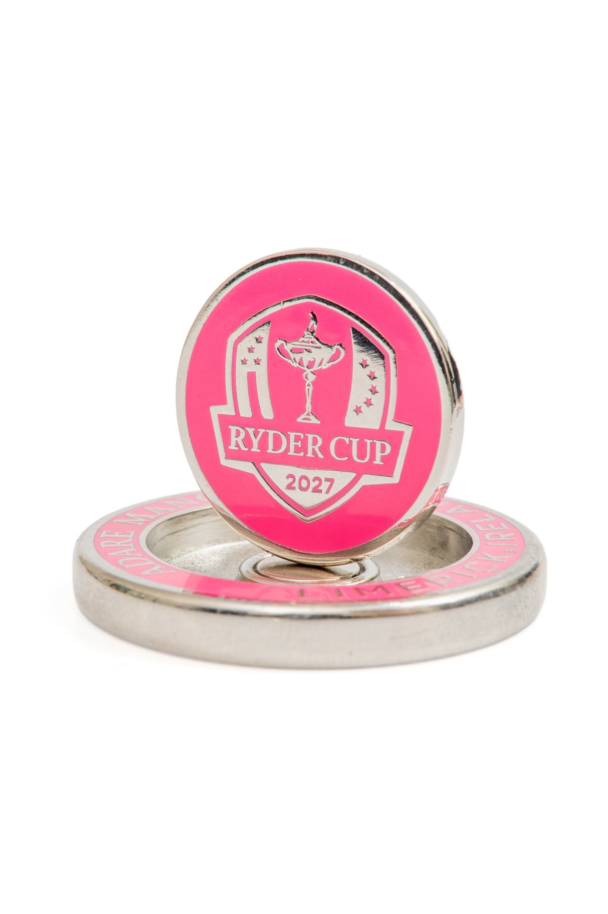 Adare Manor Ryder Cup 2027 - Ball Marker Pink
