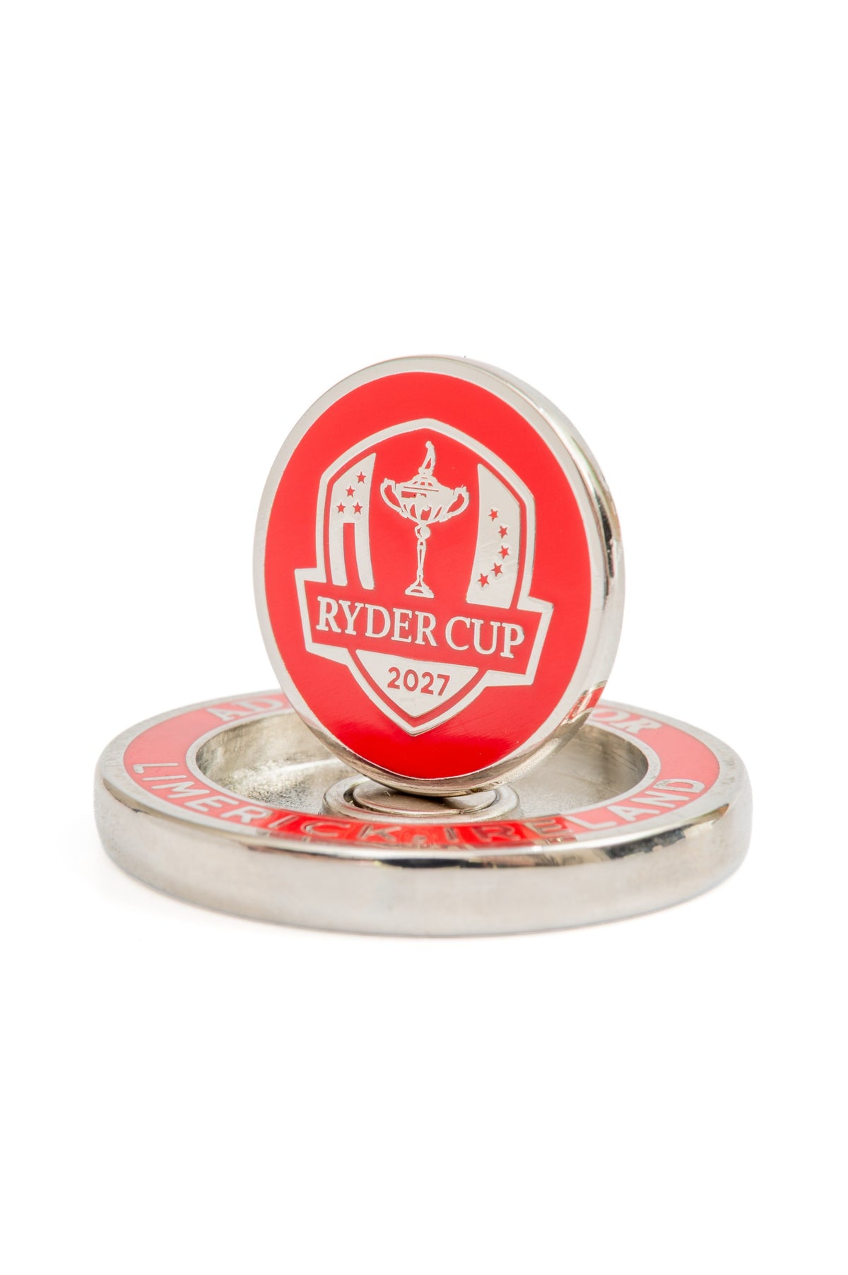 Adare Manor Ryder Cup 2027 - Ball Marker Red