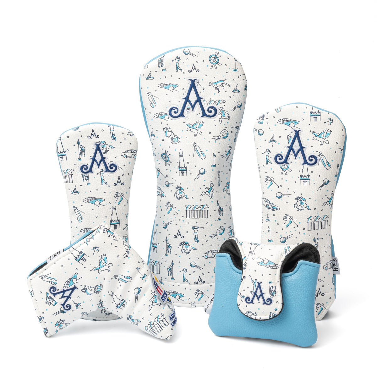 Adare Manor Ryder Cup 2027 Bespoke Headcovers - Blue
