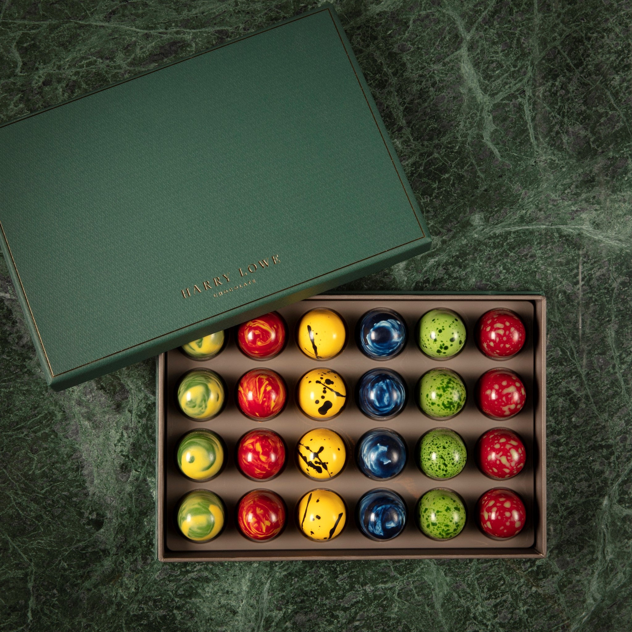 Harry Lowes - Handmade Chocolate Bonbon Box- 24 piece - Adare Manor