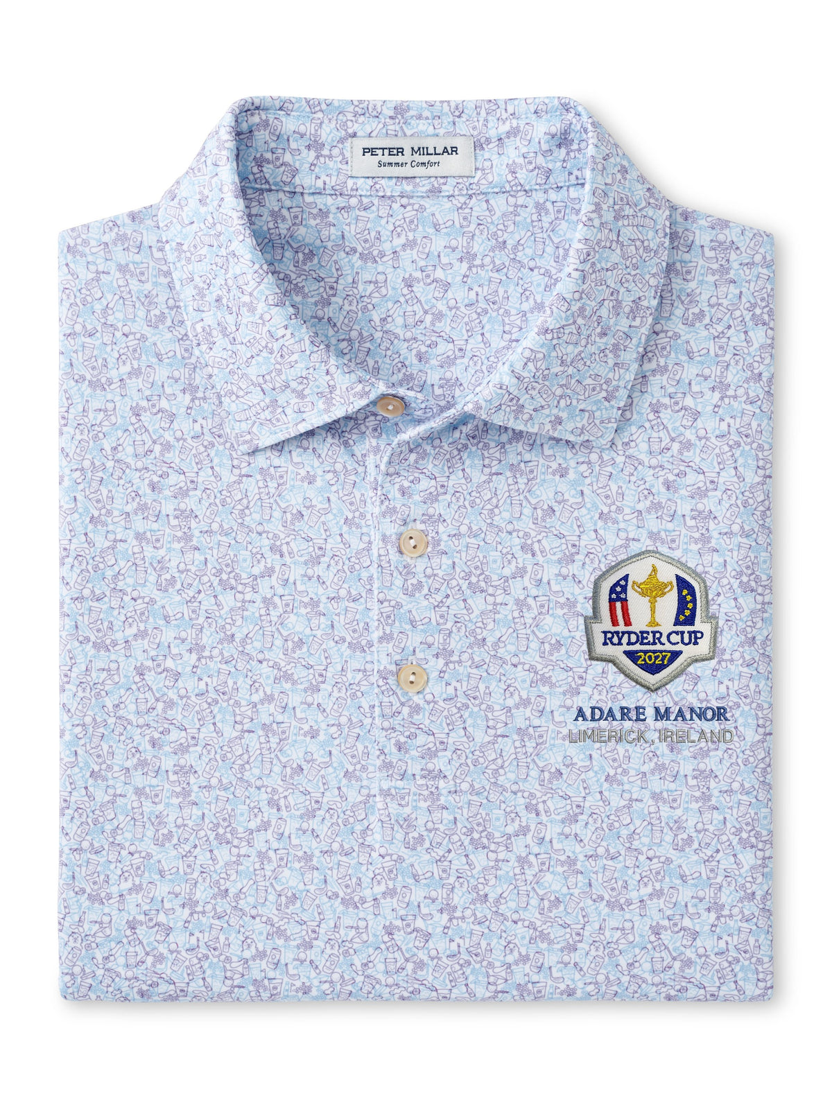 Ryder Cup 2027 - Dazed And Transfused Performance Polo