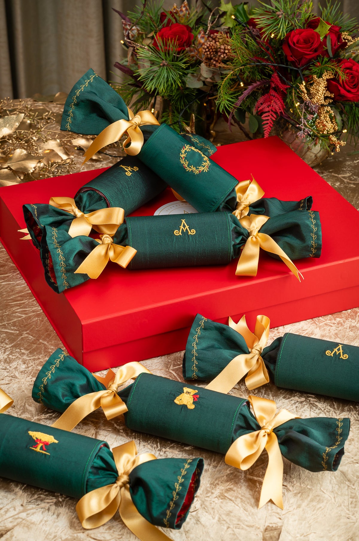 Adare Manor Timeless Crackers- Emerald Green