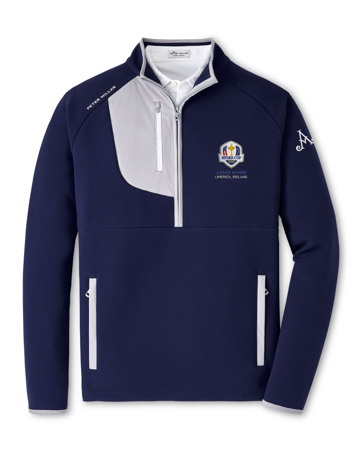 Ryder Cup 2027 -Gale Force Half Zip- Navy