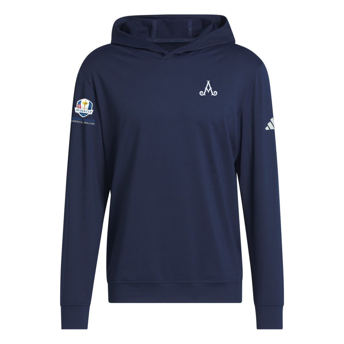 Ryder Cup 2027-  Adidas Mens Adare Manor Navy Hoodie