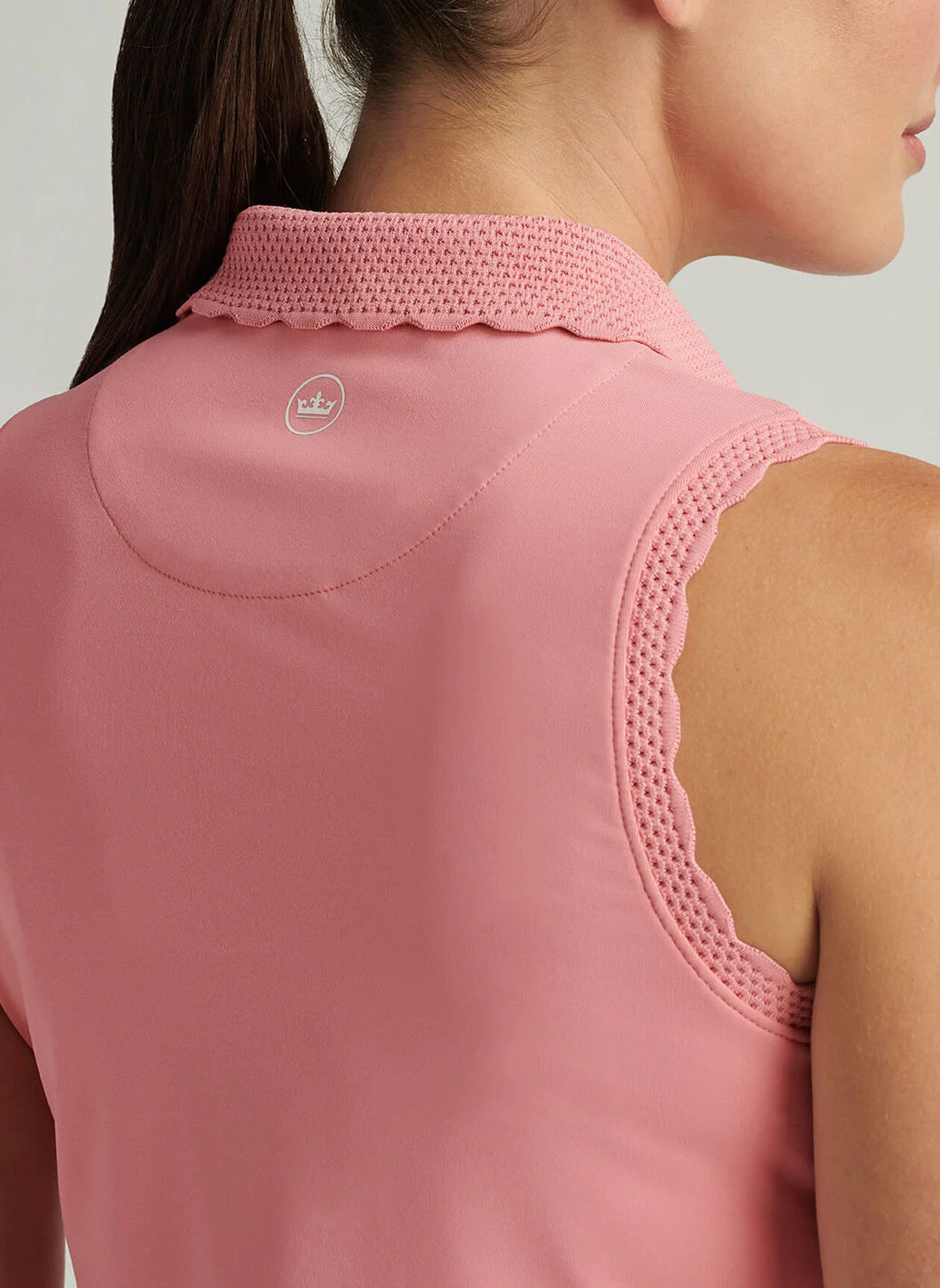 Adare Manor - Opal Sleeveless Stretch Jersey Polo