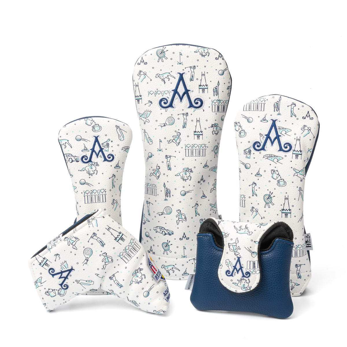 Adare Manor Ryder Cup 2027 Bespoke Headcovers - Navy