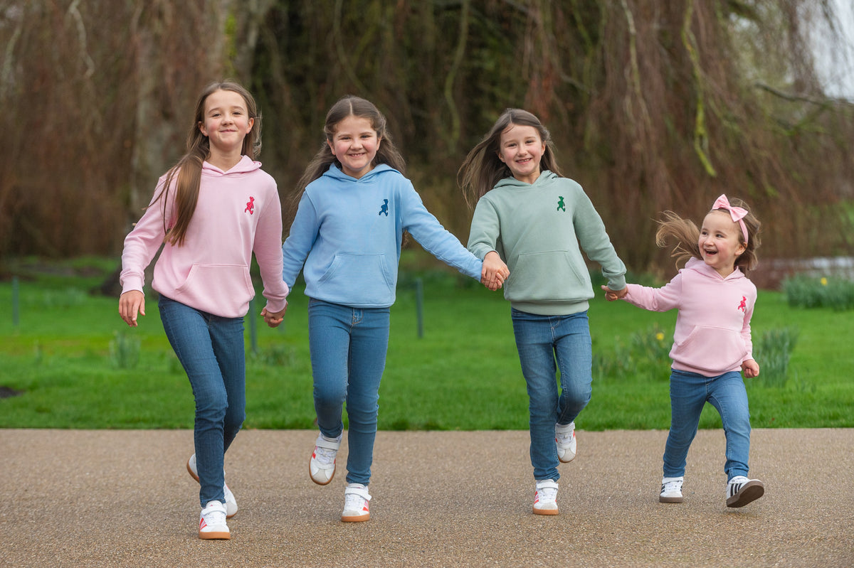 Adare Manor - Kids Organic Cotton Aloe Green Hoodie