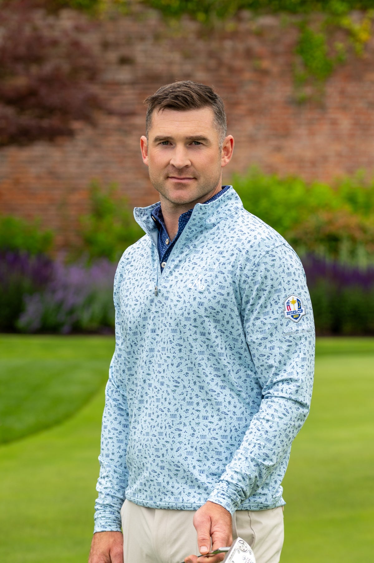 Adare Manor Ryder Cup 2027-  Mens Bespoke Adare Manor Golf Light Blue