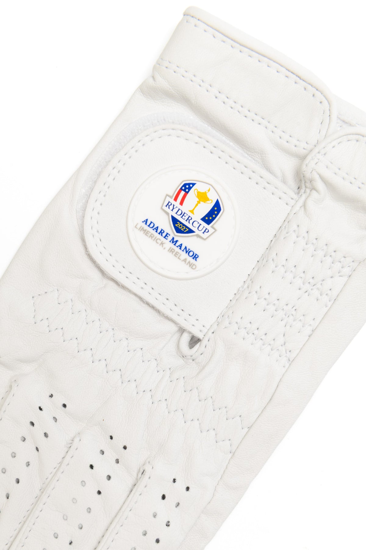 Adare Manor Ryder Cup 2027 Golf Glove Snow- Mens