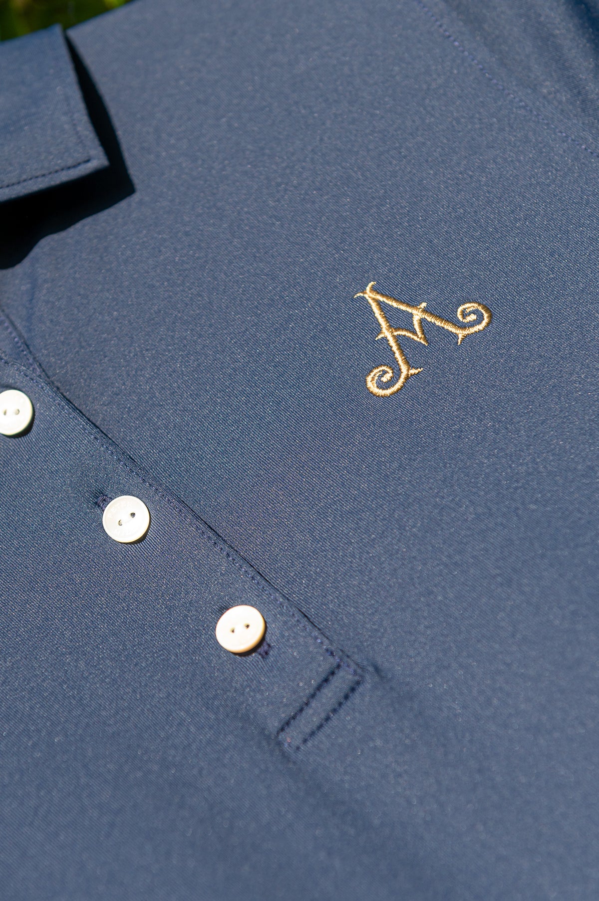 Adare Manor Ladies Navy Polo Shirt