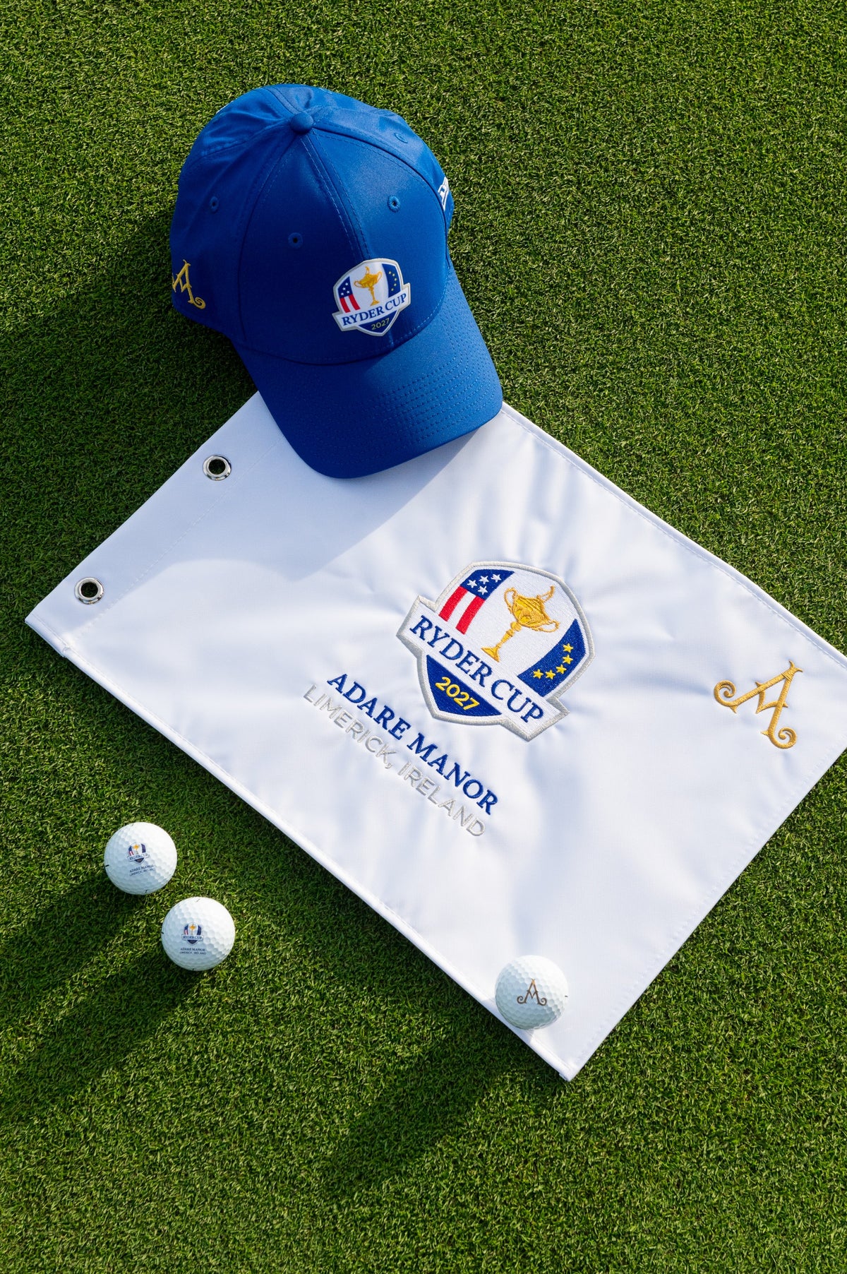 Adare Manor Ryder Cup 2027 Golf Hamper – Blue Cap Gift set