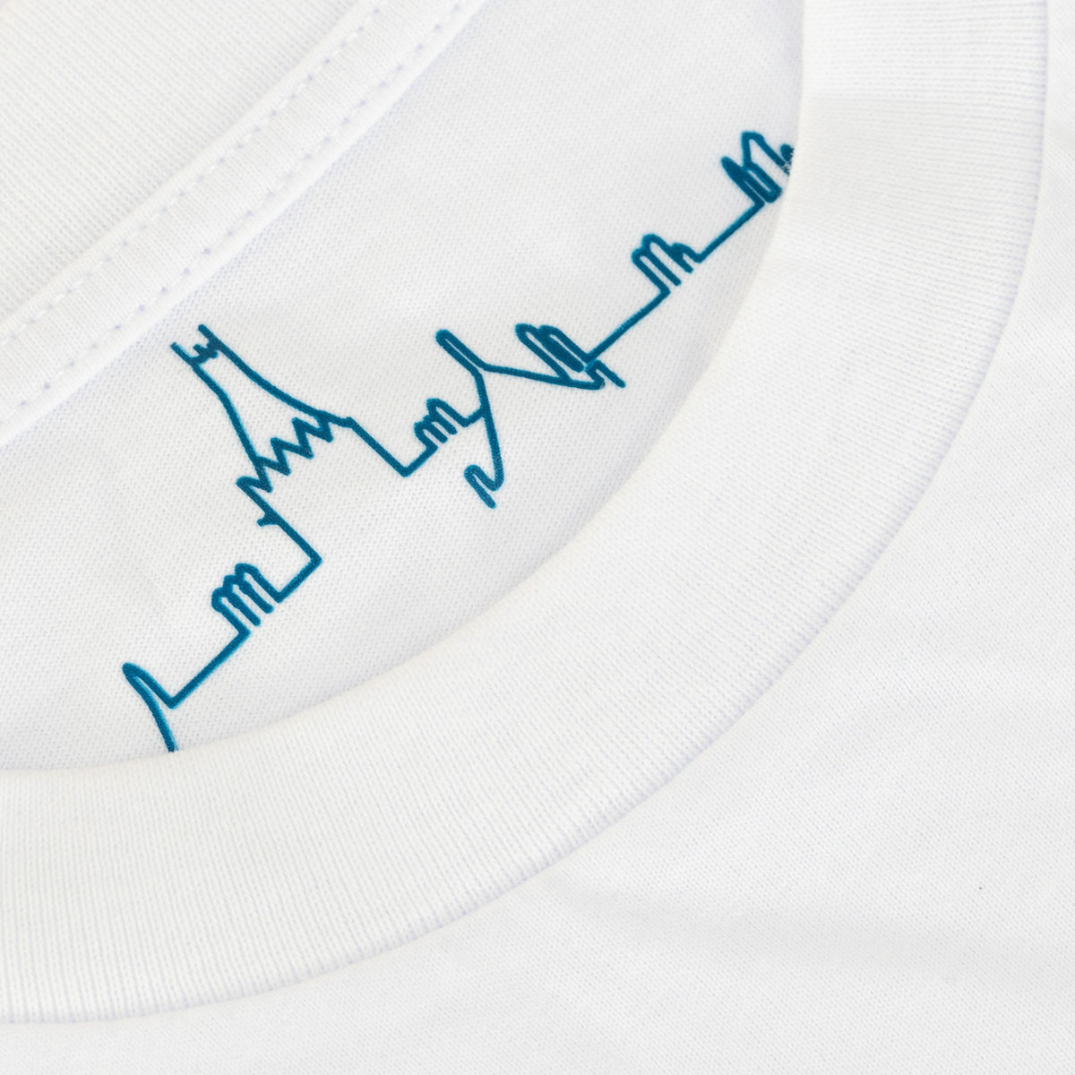 Adare Manor - Mens Organic Cotton T-Shirt with Navy logo