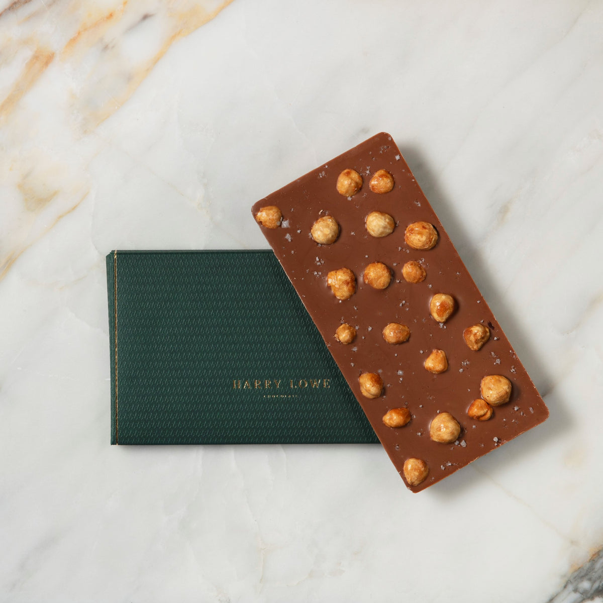 Harry Lowes - Hazelnut &amp; Sea Salt Milk Chocolate