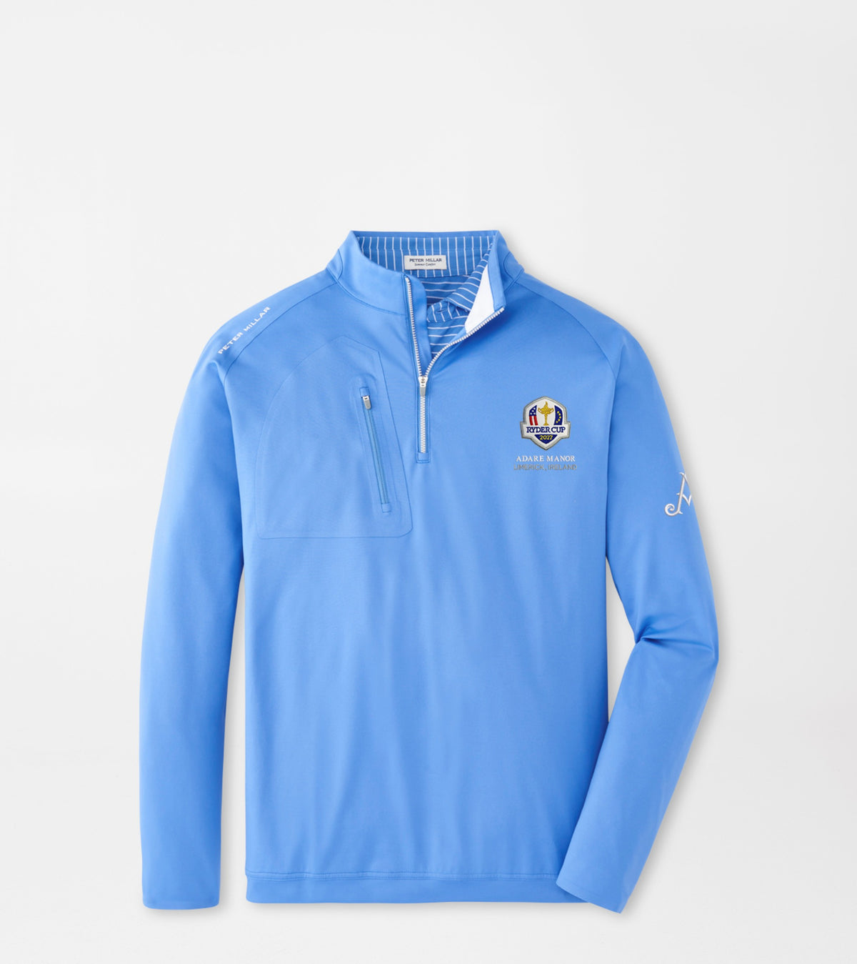 Ryder Cup 2027 - Verge Performance Blue 1/4 Zip