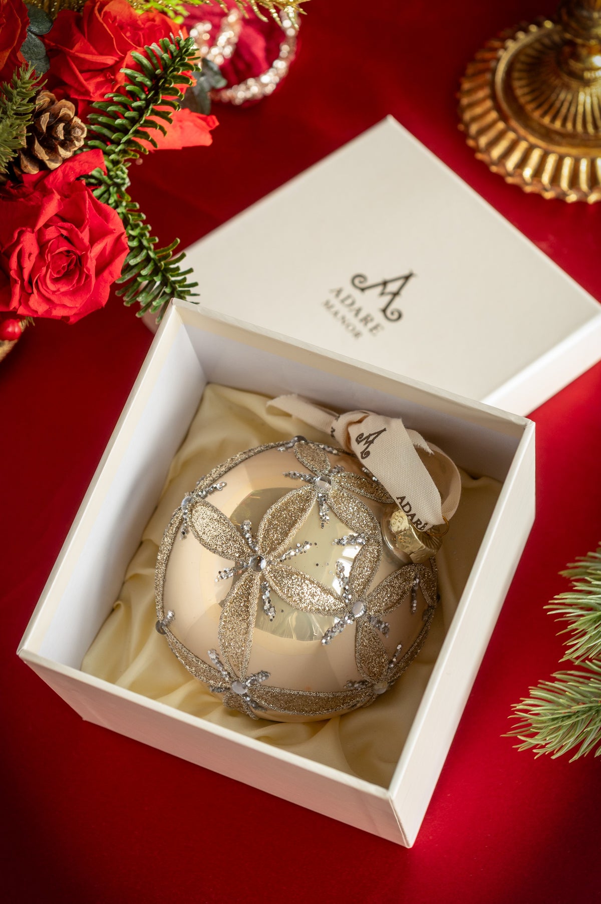 Gold Christmas Bauble