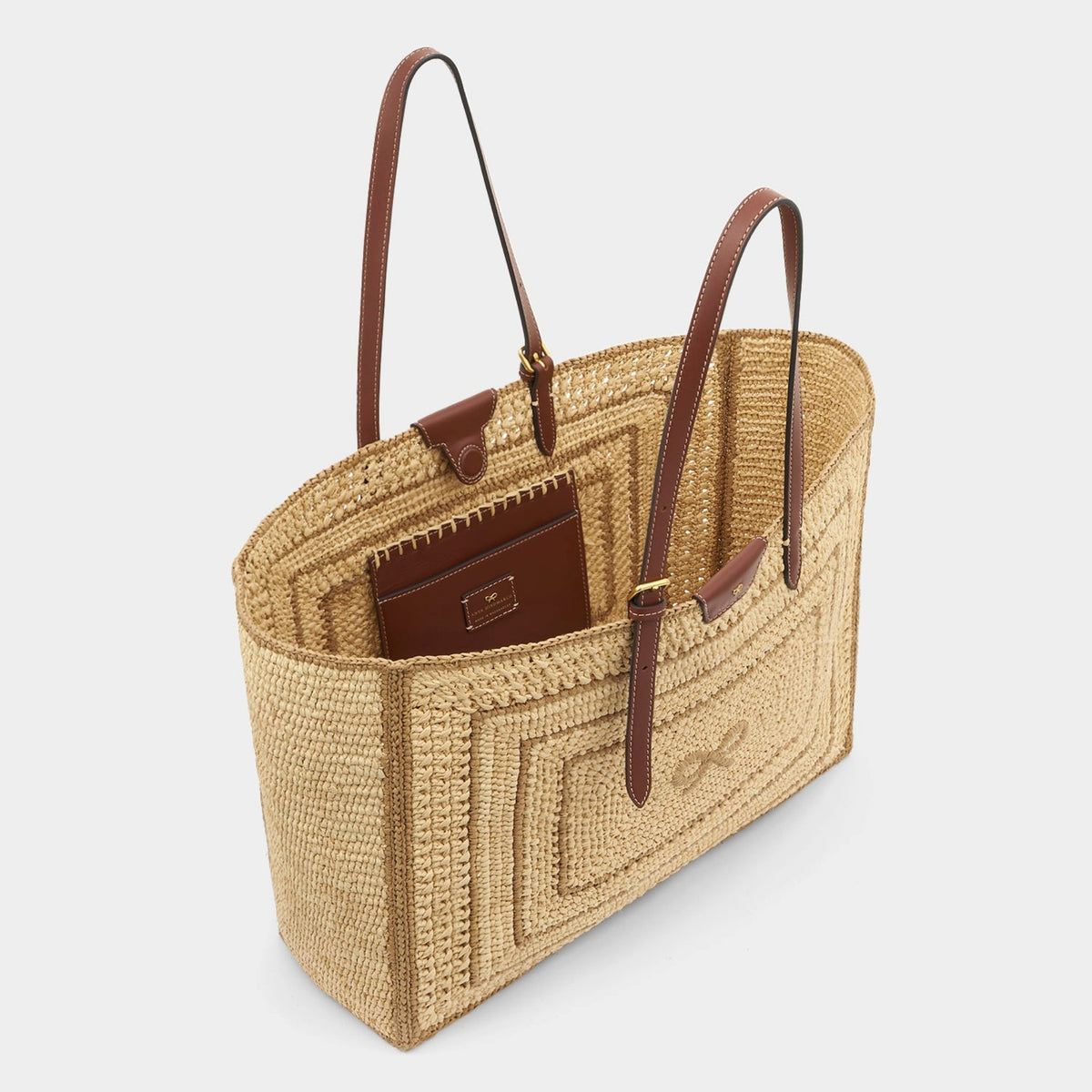 Anya Hindmarch- Raffia Bow Tote