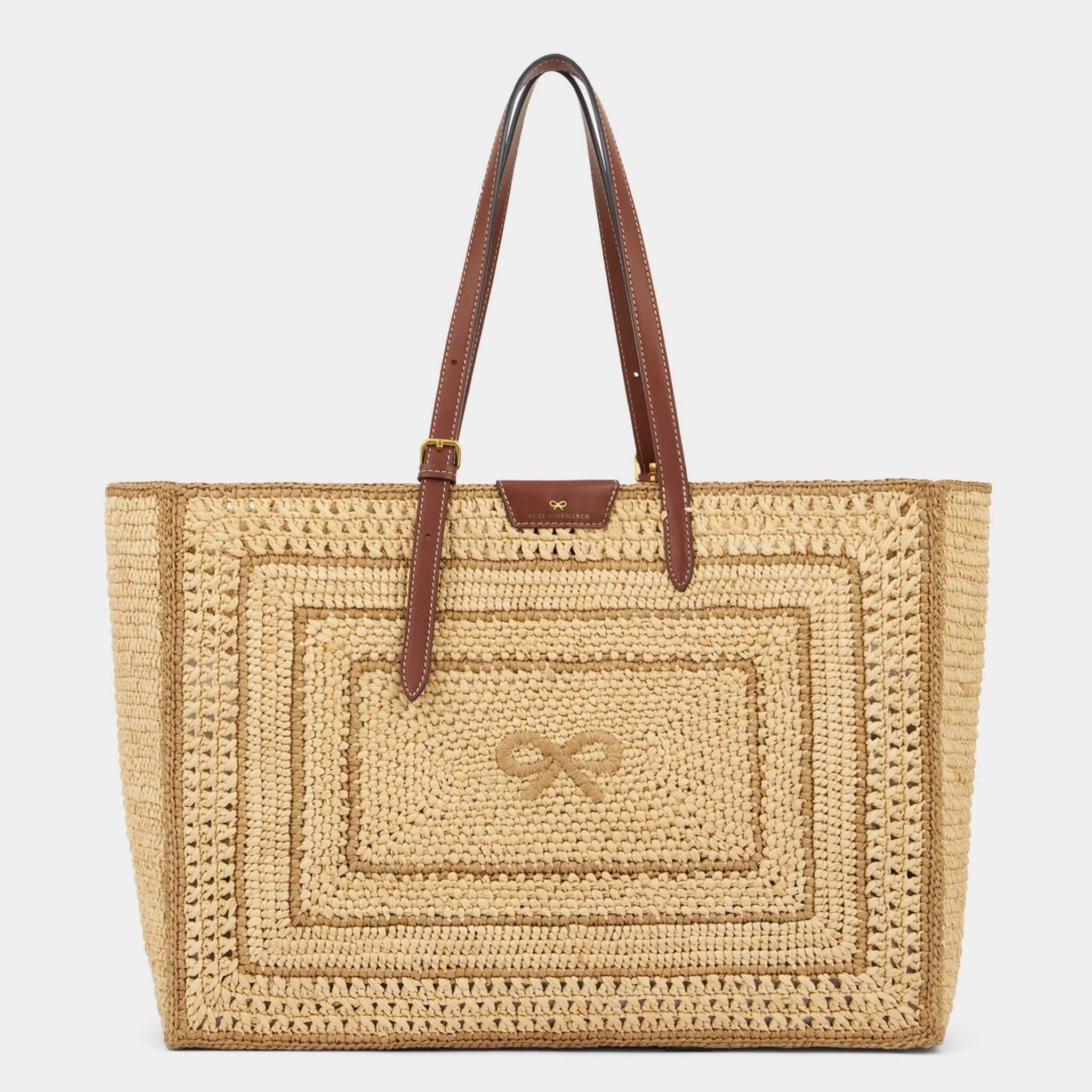 Anya Hindmarch- Raffia Bow Tote - Adare Manor