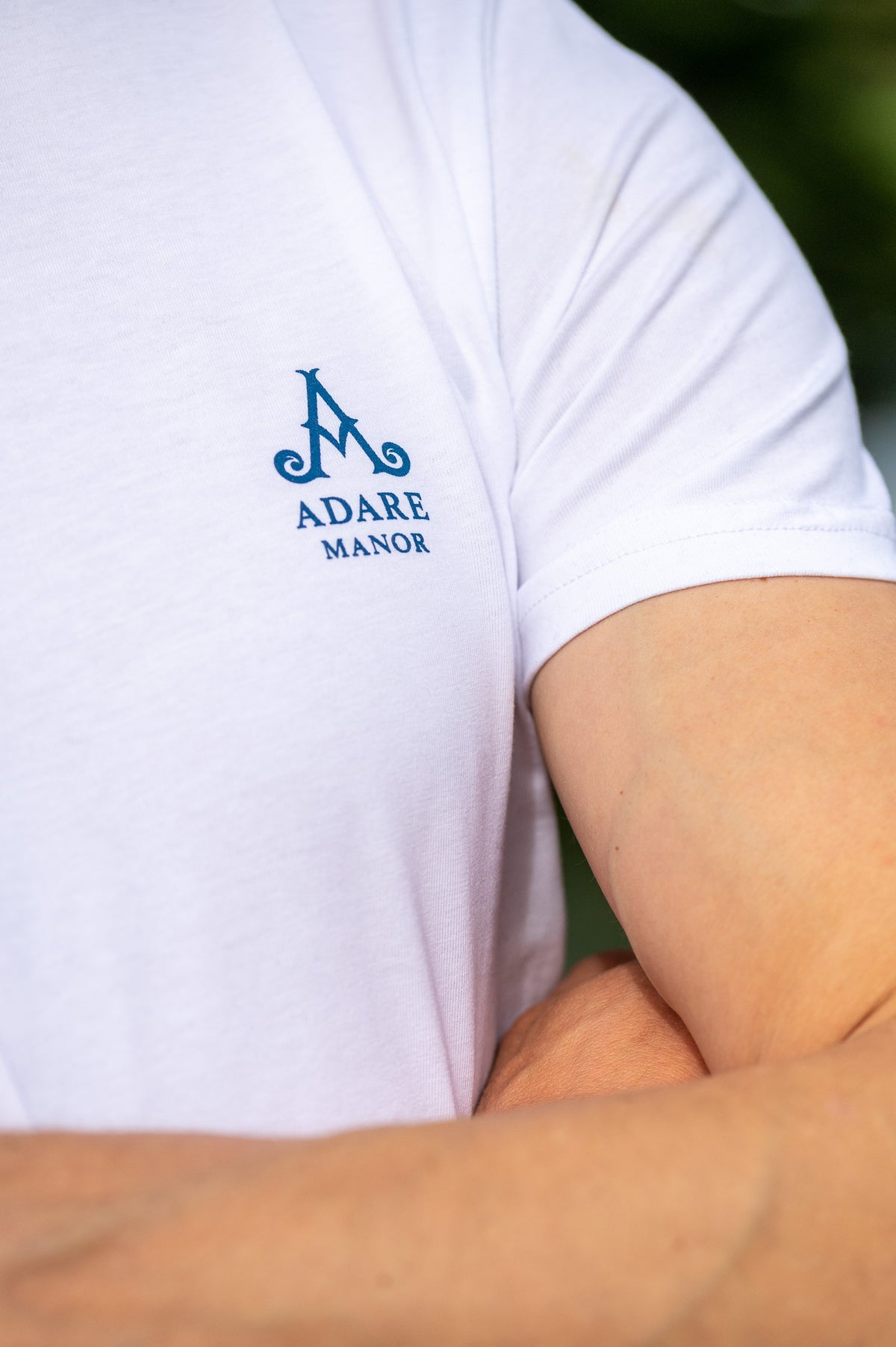 Adare Manor x Begley &amp; Bowie Mens White T-Shirt