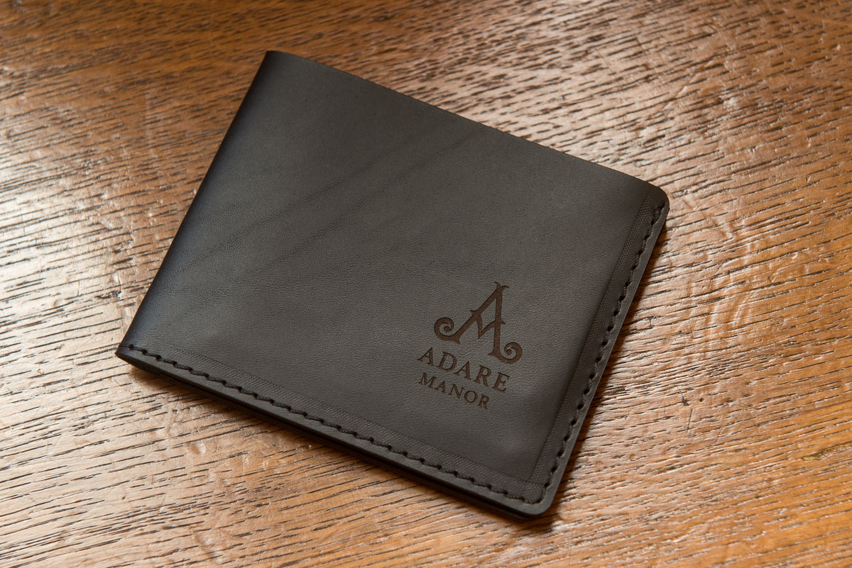 CarveOn Leather Adare Manor Branded Traditional Wallet