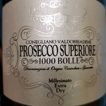 Prosecco 1000 Bolle, Agricola Bernardi Pietro e Figli, Italy